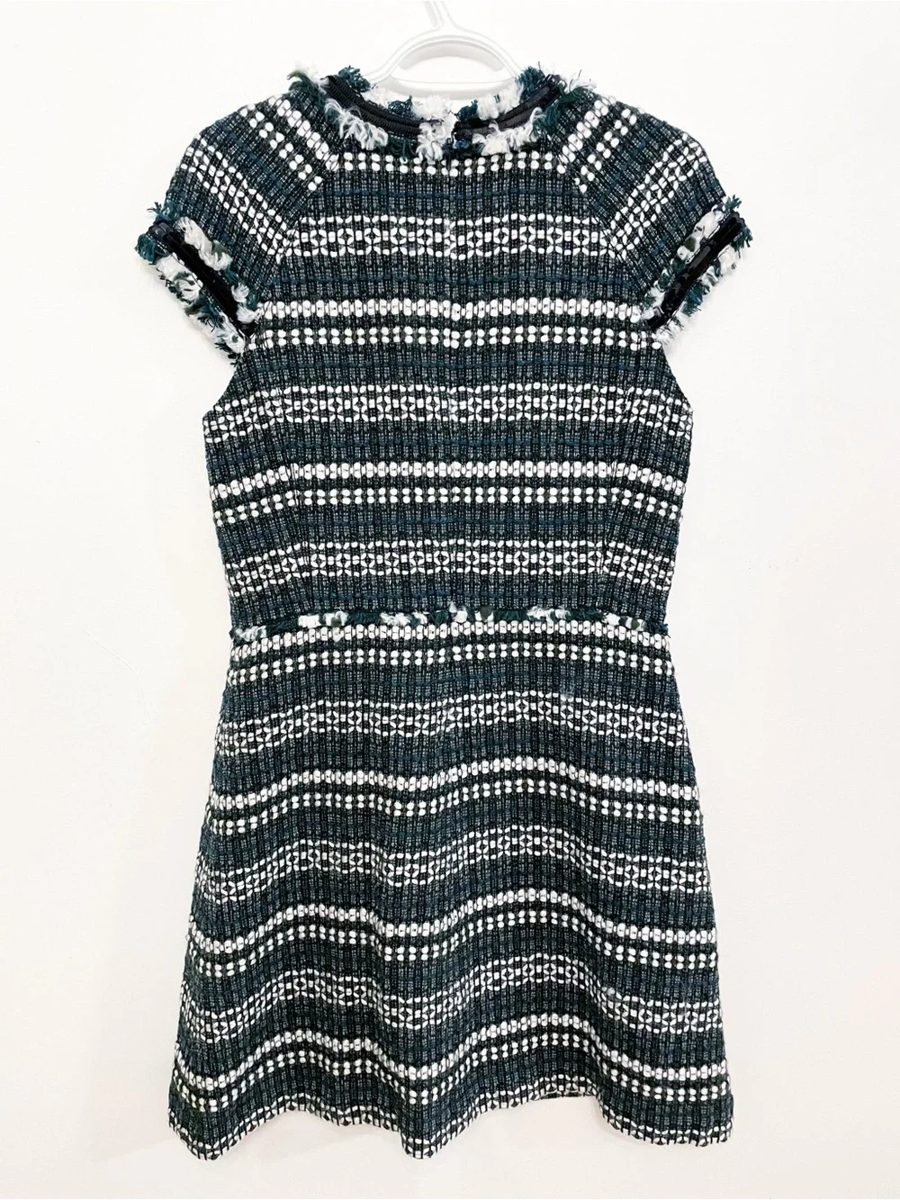 New Tory Burch Norfolk Horseback
Tweed A-Line Dress size 8 - Picture 11 of 16
